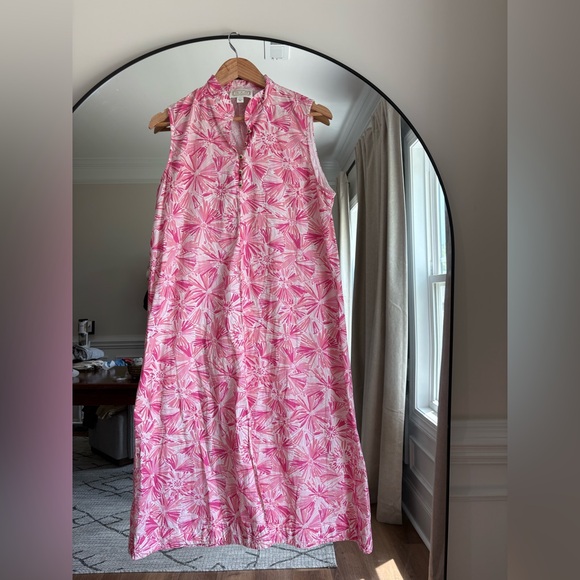 Sail to Sable Dresses & Skirts - Sail to Sable Pink Floral Sleeveless Cotton Dress